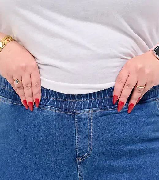 Plus Size Charleston-Jeans (Mid-Rise) | Tobay