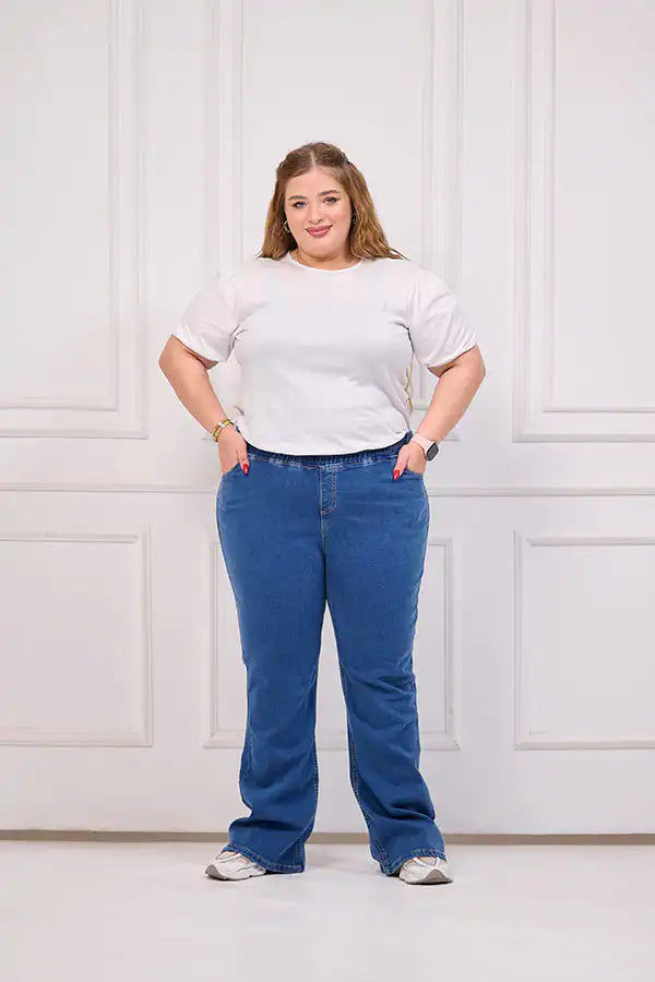 Plus Size Charleston-Jeans (Mid-Rise) | Tobay