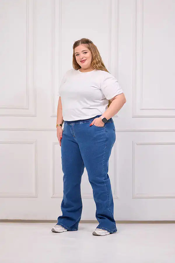 Plus Size Charleston-Jeans (Mid-Rise) | Tobay