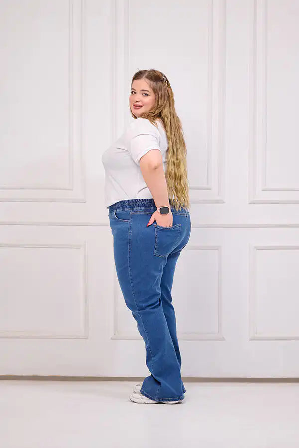 Plus Size Charleston-Jeans (Mid-Rise) | Tobay