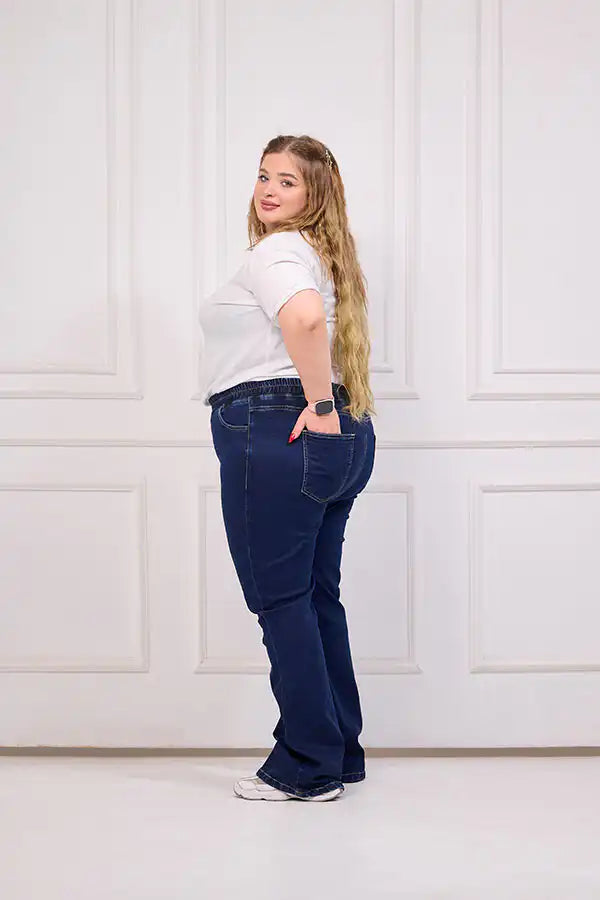 Plus Size Charleston Jeans - Dark Wash | Tobay