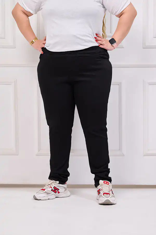 Black Skinny Plus Size Jeans | Tobay