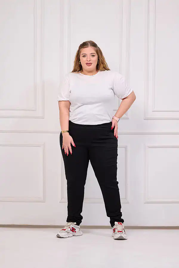 Black Skinny Plus Size Jeans | Tobay
