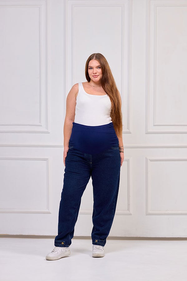 Maternity Boyfriend Jeans - Comfortable & Modern | Tobay