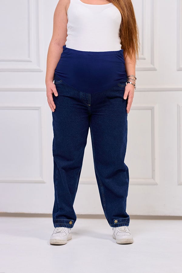 Maternity Boyfriend Jeans - Comfortable & Modern | Tobay