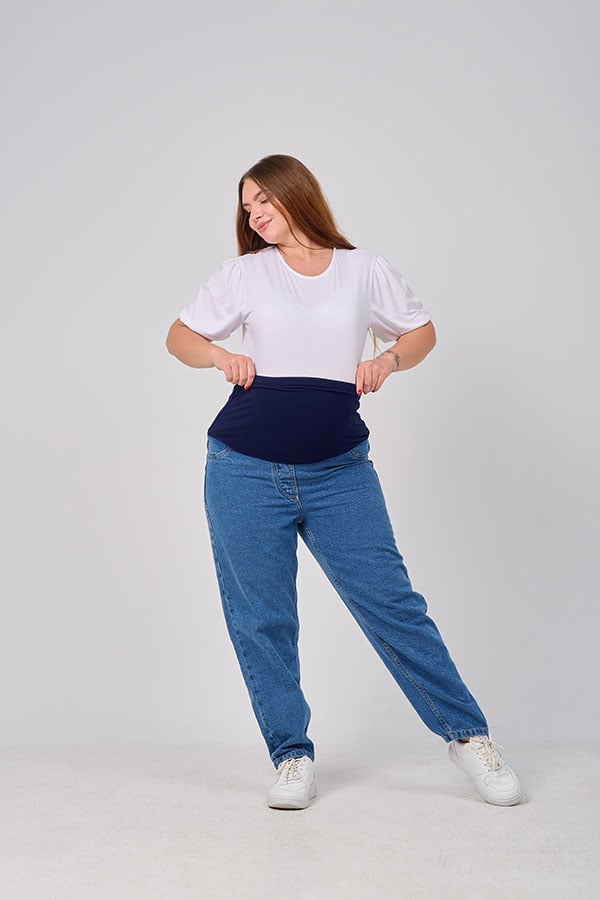 Boyfriend Maternity Jeans - Comfortable & Easy to Style | Tobay