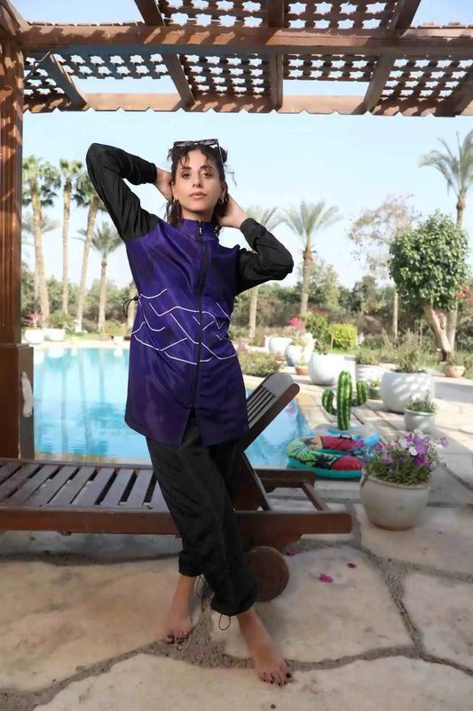 مايوه Tobay | Purple Wave