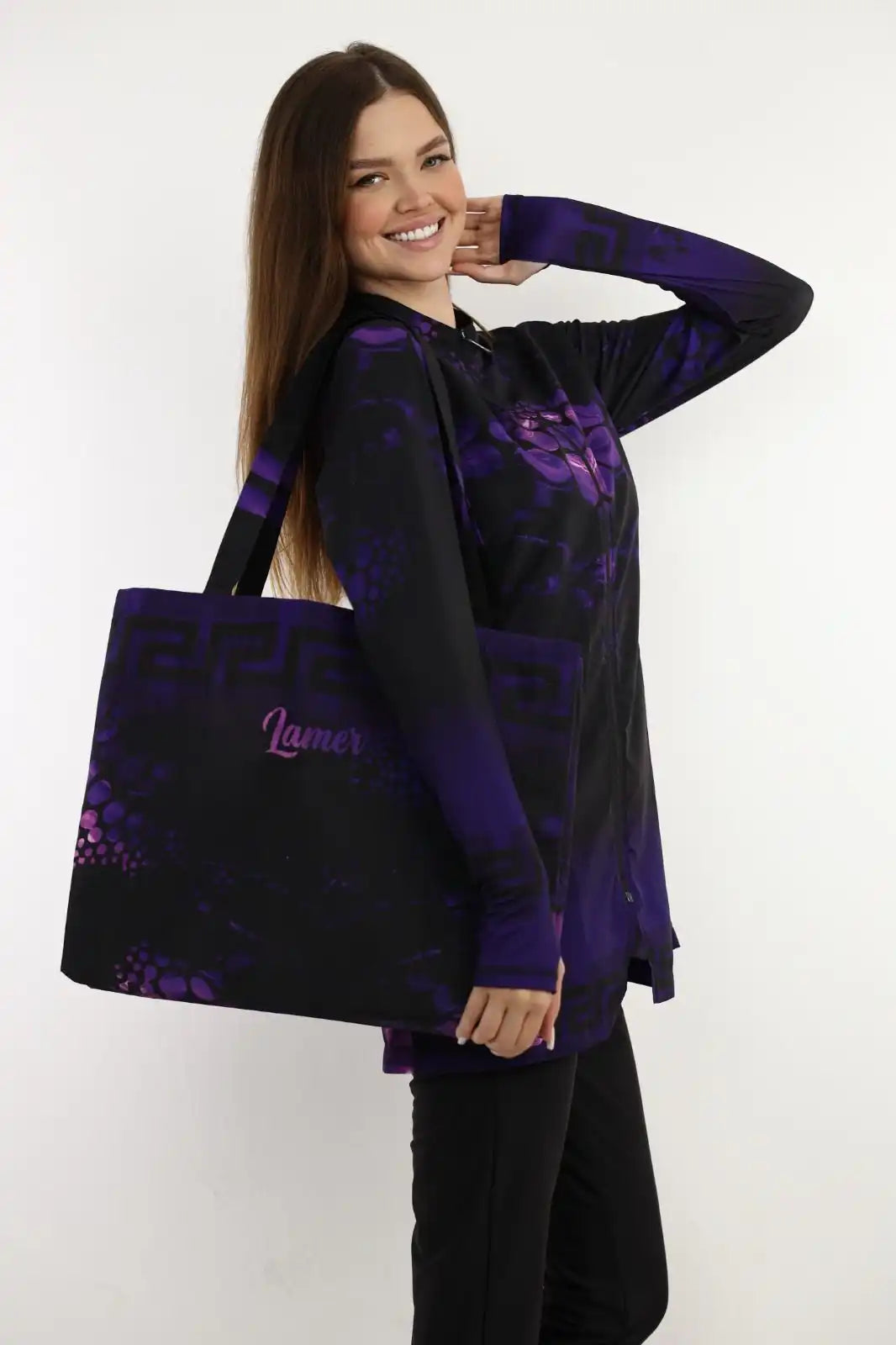 Tobay Swimsuit | Purple Shadow