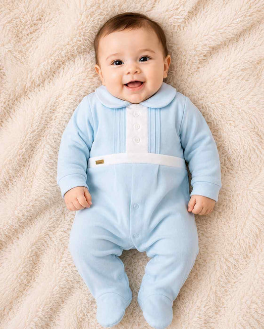 Baby boy salopette - blue | Tobay