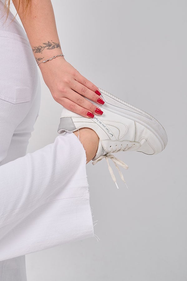 White Wide Leg Maternity Jeans - Comfortable & Stylish | Tobay