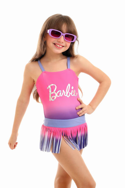 Tobay | مايوه أطفال Barbie Neon Splash
