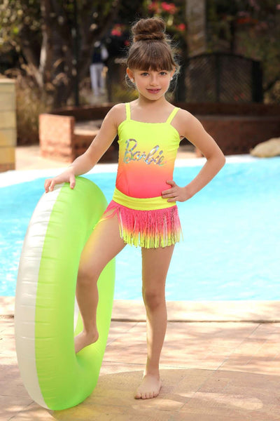 Tobay | مايوه أطفال Barbie Neon Splash