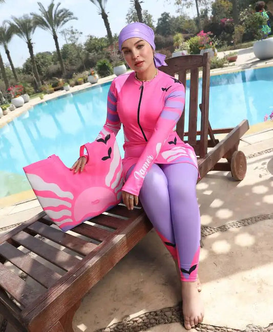 مايوه Tobay | Pink Sunset