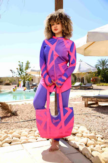 مايوه hot pink جرئ و عصري | Tobay