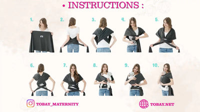 حماله الطفل Tobay | Baby Wrap
