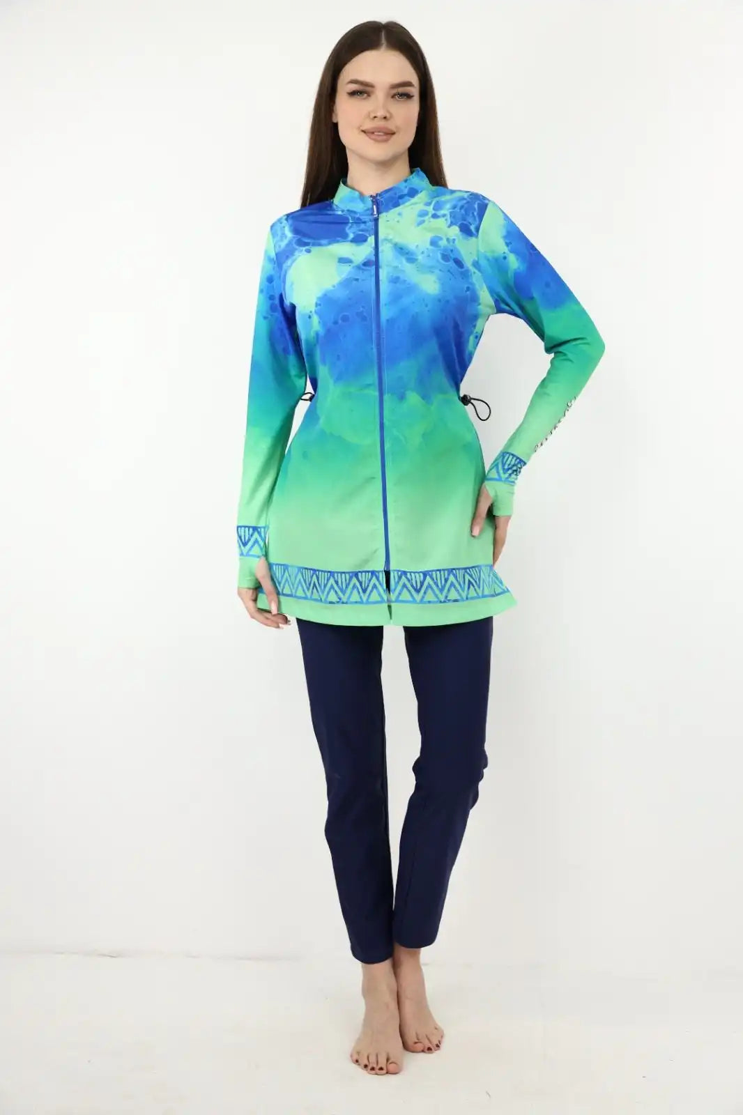 Tobay Swimsuit | Green Lagoon