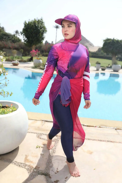 مايوه Tobay | Fuchsia Wave