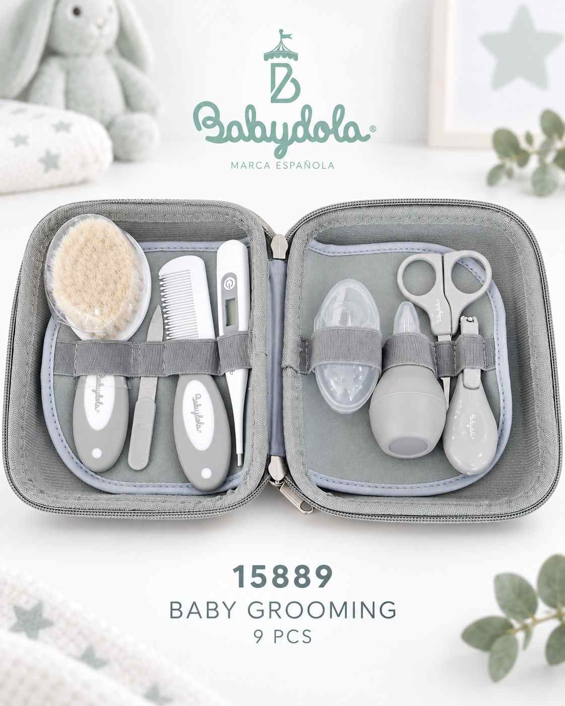 Baby Care &amp; Grooming Set 9-pieces | Tobay