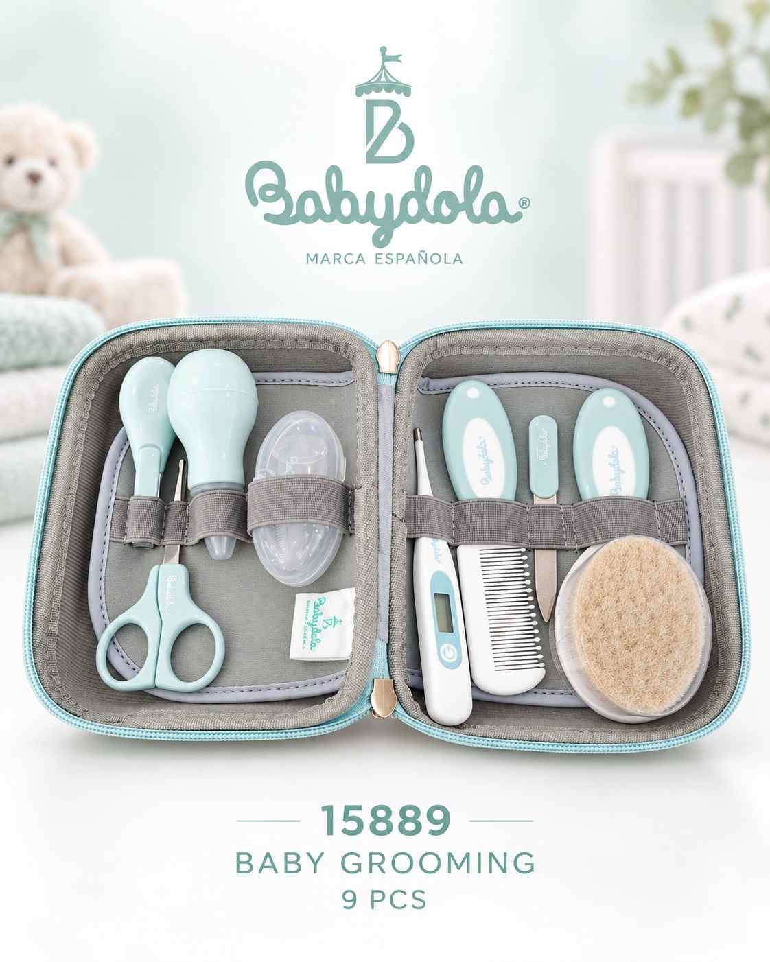 Baby Care &amp; Grooming Set 9-pieces | Tobay