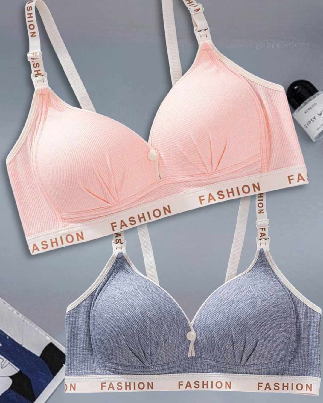 2 Seamless Laser Nursing Bras | TOBAY