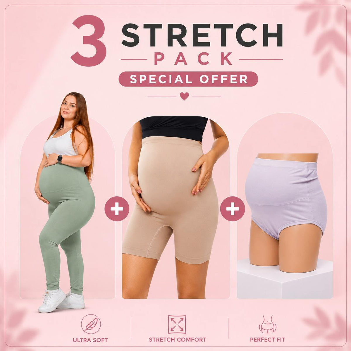 Daily Underwear Essentials Pack - 100% Pure Cotton | Tobay