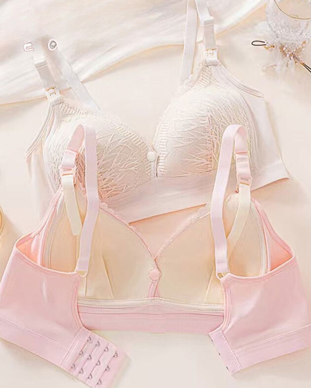 TOBAY | Seamless Laser Nursing Bra - 4 Pack