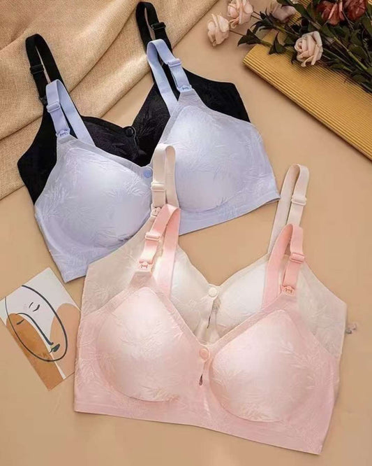 TOBAY 5 Seamless Laser Nursing Bra