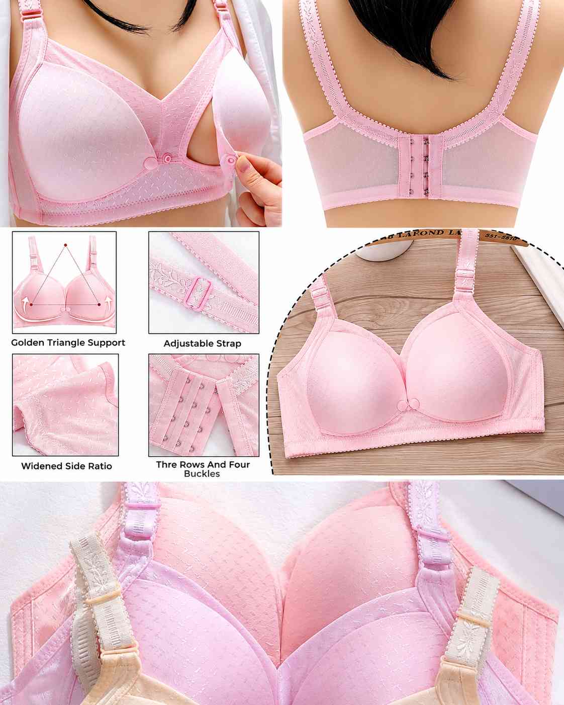 Maternity & Nursing Bra 3 | Tobay