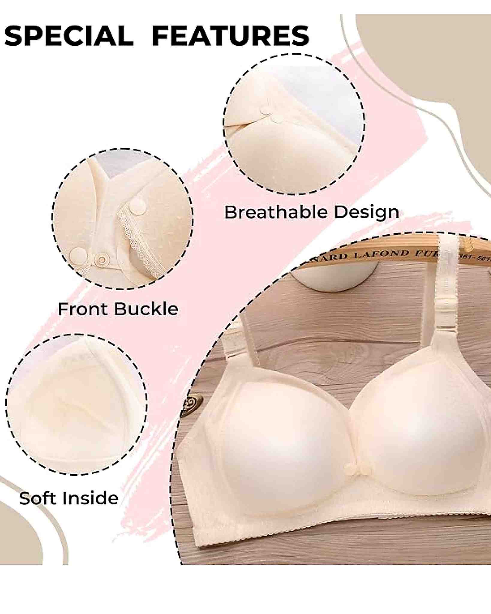 Maternity & Nursing Bra 3 | Tobay