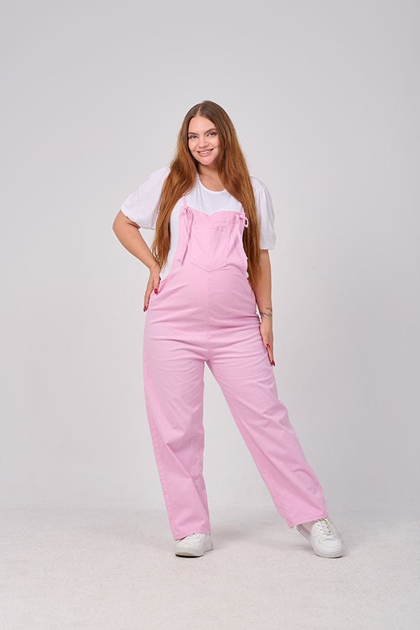 Overalls - Pink Denim - Tobay