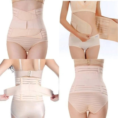 3-in-1 Postpartum Belly Support Belt – Adjustable Recovery Support | TOBAY