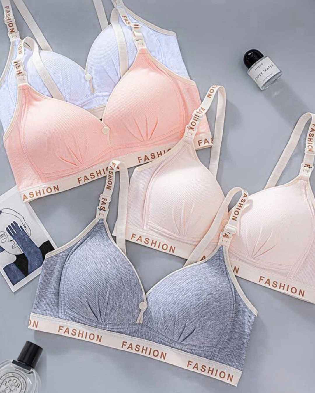 2 Seamless Laser Nursing Bras | TOBAY
