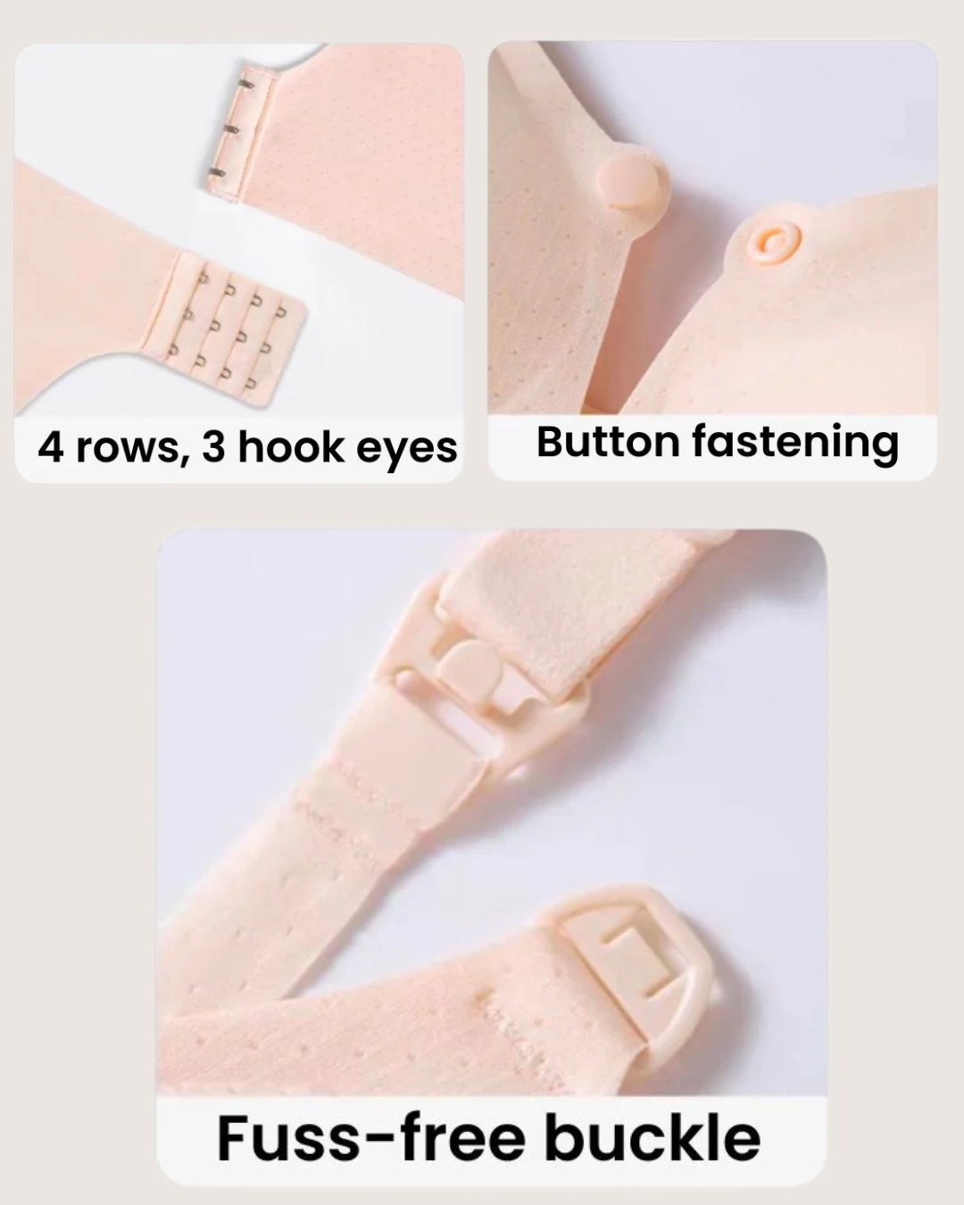 Seamless nursing bra 1 laser | TOBAY