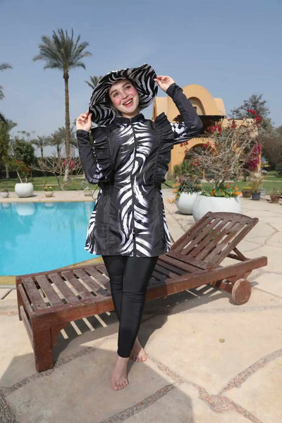 مايوه Tobay | Zebra Chic