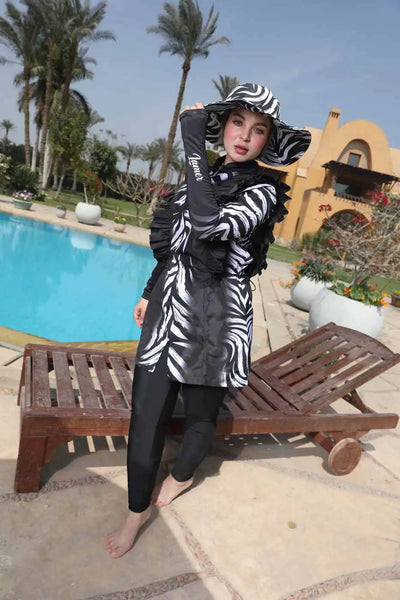 مايوه Tobay | Zebra Chic